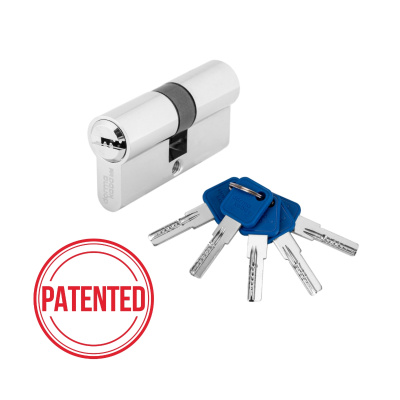 Евроцилиндр dormakaba CBR-2 PRO 100 (35x65) НИКЕЛЬ